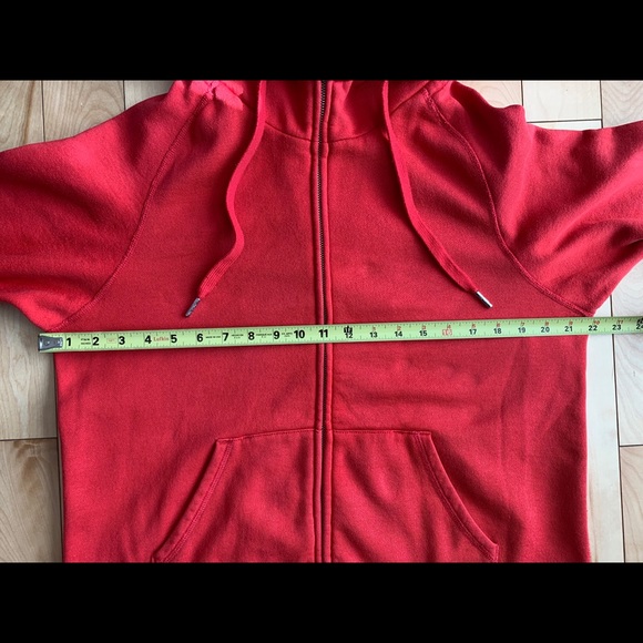 Aritzia TNA Red Hoodie XLarge - Picture 5 of 8